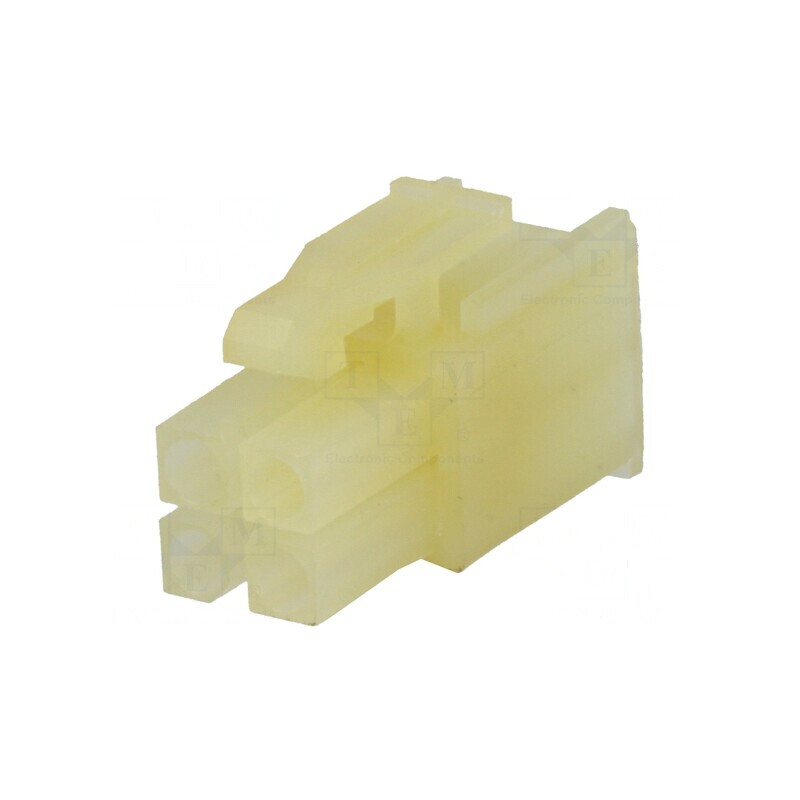 Conector cablu-cablu mufă mamă Mini Universal MATE-N-LOK 2.54mm | Electronic-mag.ro | Componente Electronice