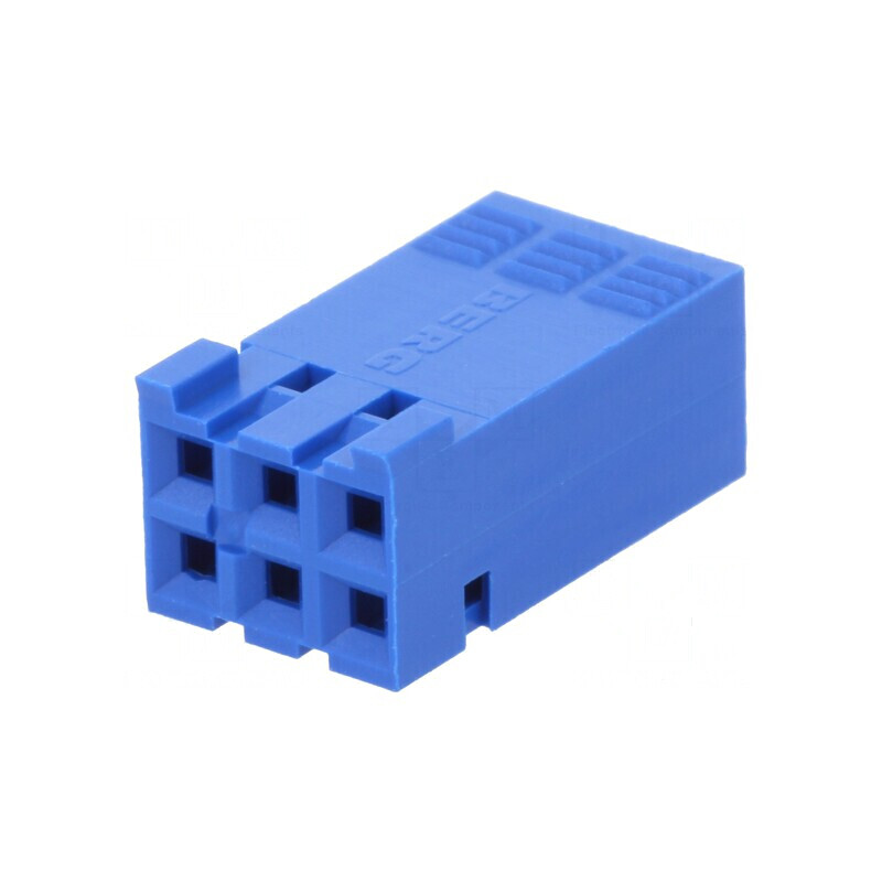 Conector cablu-placă mufă mamă Dubox® 2,54mm 6 pini pe cablu | Electronic-mag.ro | Componente Electronice