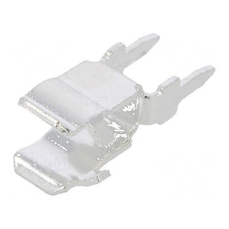Cleme pentru siguranţe cilindrice THT 10A argintie - accesorii electrice de conectare | Electronic-mag.ro | Componente Electroni
