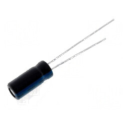 Condensator electrolitic THT 22uF 400VDC Ø12x25mm Raster 5mm - Componentă electronică | Electronic-mag.ro | Componente Electroni