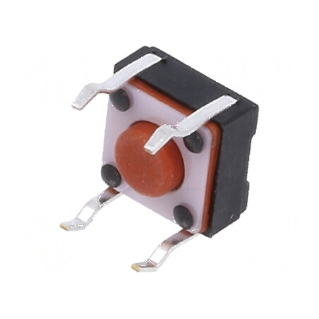 Microîntrerupător TACT SPST-NO x2 Poz: 2 0,05A/12VDC SMT fără contact | Electronic-mag.ro | Componente Electronice