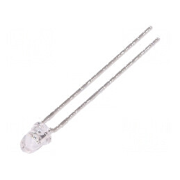 Fototranzistor 3mm cu λp max: 860nm, 35V, unghi de 12° și lentilă transparentă | Electronic-mag.ro | Componente Electronice