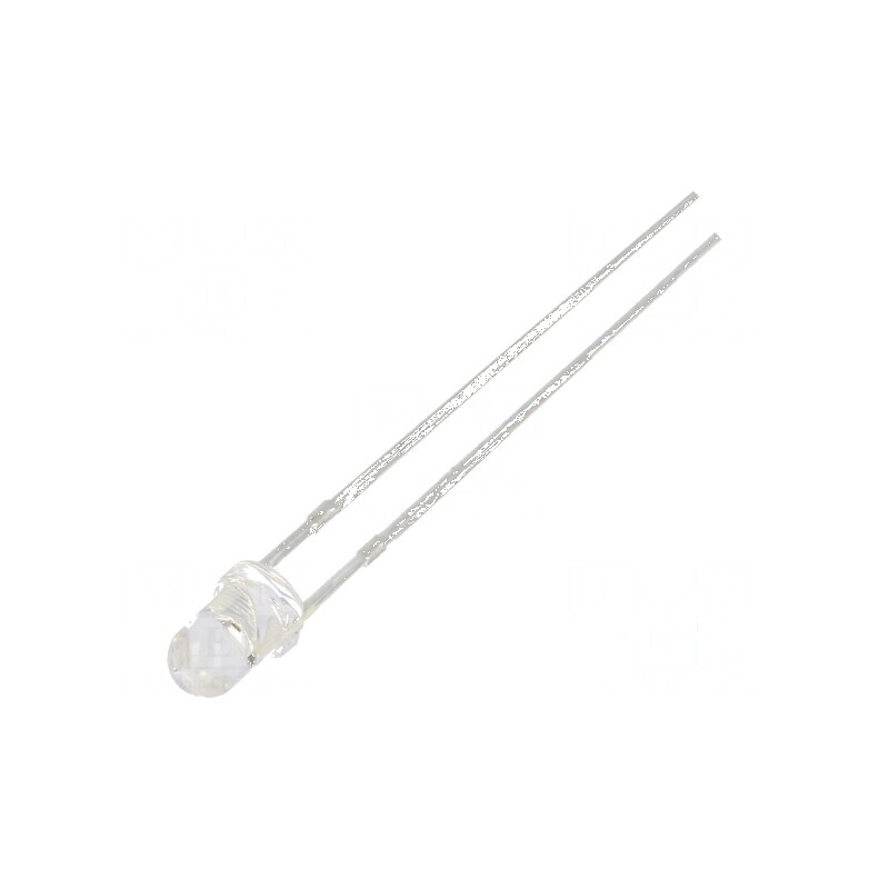 LED 3mm portocalie 2180mcd 30° convex 3÷13VDC | Electronic-mag.ro | Componente Electronice