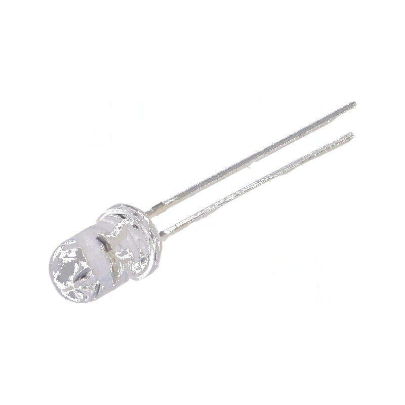 LED 5mm roșie cu efect de lumânare și clipire, 4500÷5800mcd | Electronic-mag.ro | Componente Electronice
