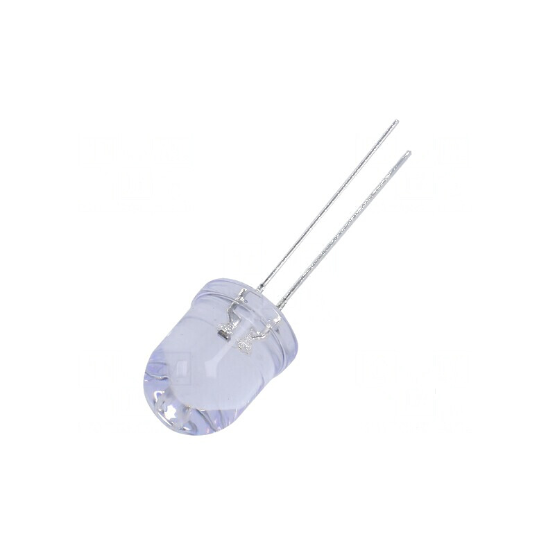 LED roșie 10mm 8400-10000mcd 30° convex pentru iluminare | Electronic-mag.ro | Componente Electronice