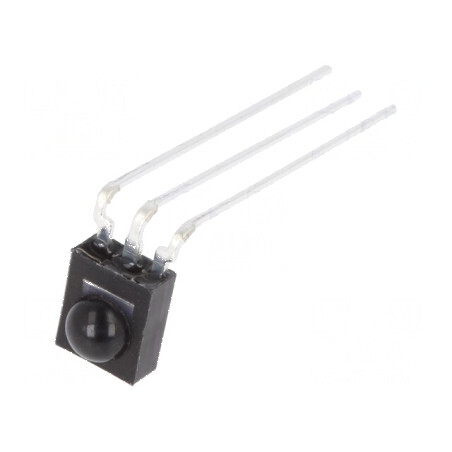 Receptor infraroșu integrat 37,9kHz 2,7-5,5V pentru aplicații diverse, consum 0,9-1,5mA, unghi de detecție 90° | Electronic-mag.