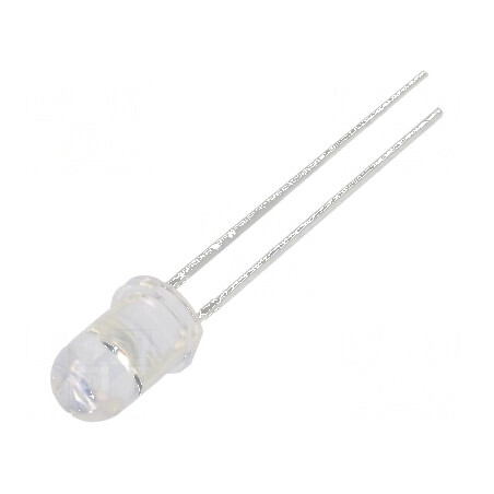LED CR 5mm galben 3000mcd 60° convex 5÷20V | Electronic-mag.ro | Componente Electronice