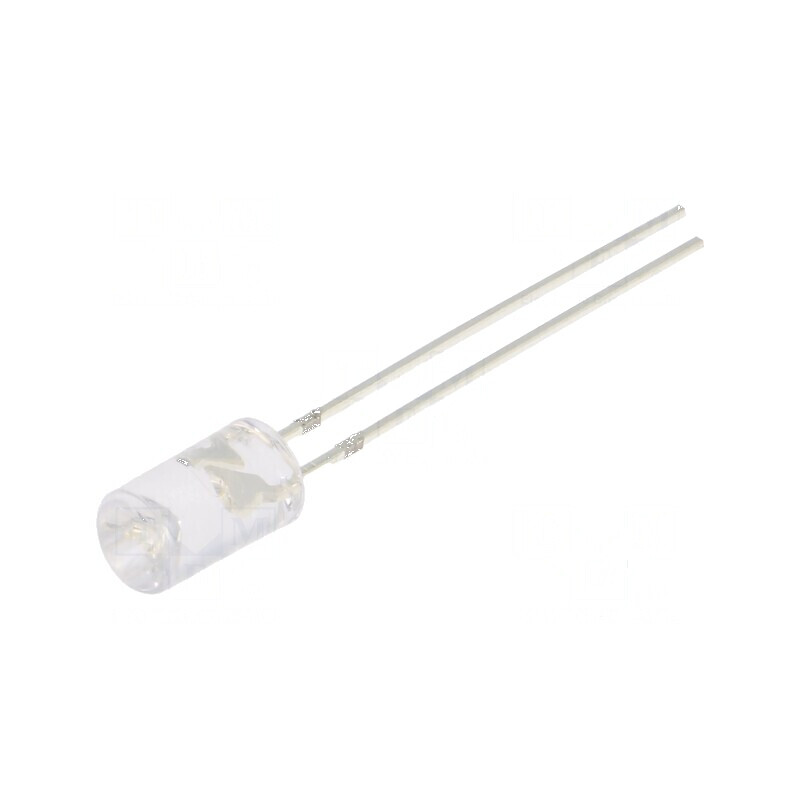 LED 5mm albastru 220-330mcd 120° concav 12VDC pentru iluminare decorativă | Electronic-mag.ro | Componente Electronice