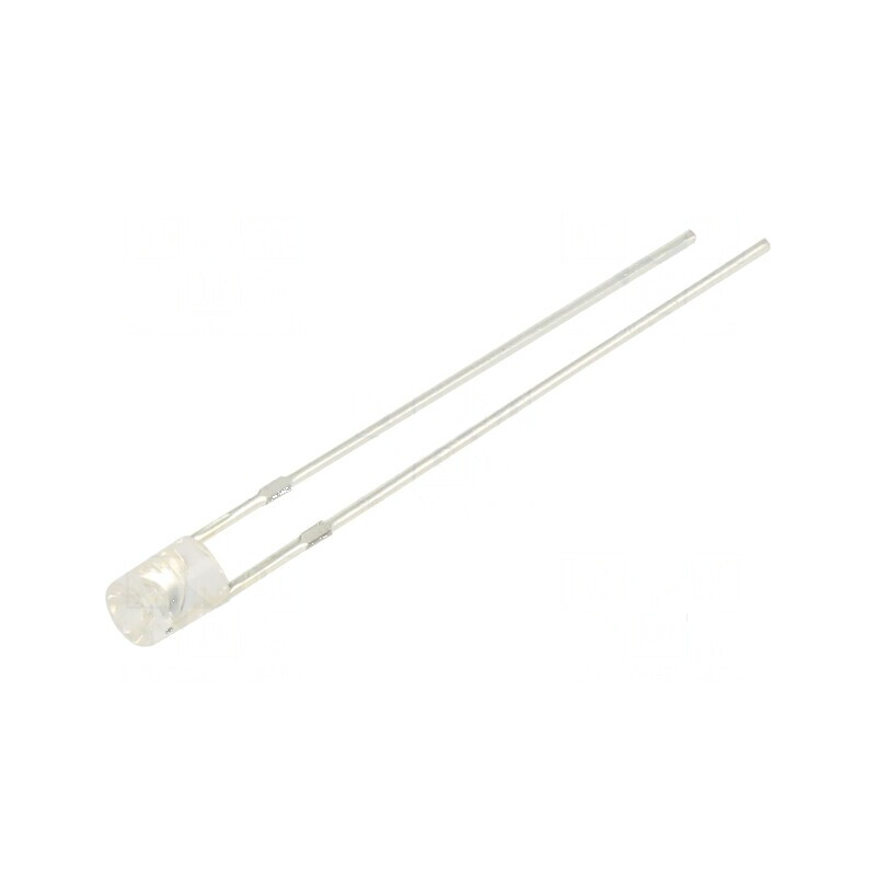 LED 3mm verde 500-750 mcd 140° concav 12V DC | Electronic-mag.ro | Componente Electronice