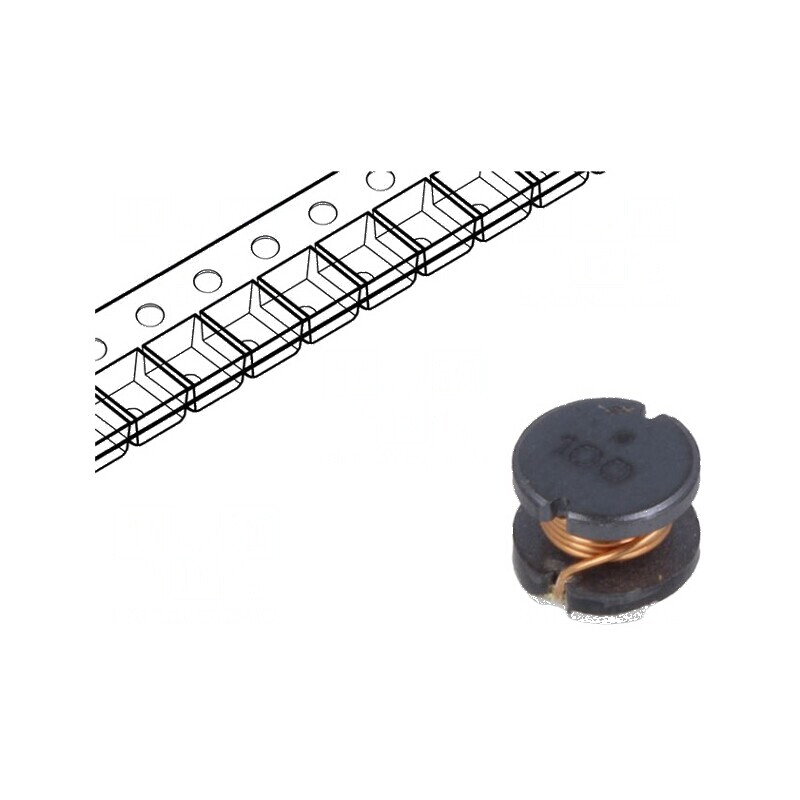 Inductor SMD 33uH 880mA ±10% Q: 24 Ø: 5,8mm H: 4,8mm 250mΩ | Electronic-mag.ro | Componente Electronice Inductor SMD 33uH 880mA ±10% Q: 24 Ø: 5,8mm H: 4,8mm 250mΩ | Electronic-mag.ro | Componente Electronice
