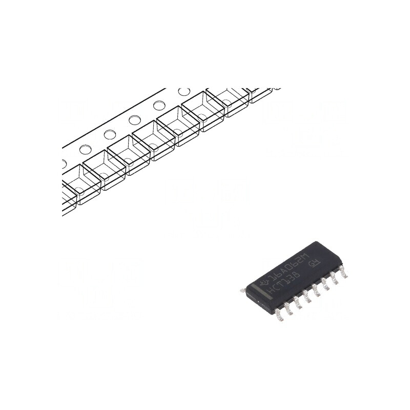 Decodor demultiplexor digital IC 3-8 linii CMOS TTL SMD | Electronic-mag.ro | Componente Electronice Decodor demultiplexor digital IC 3-8 linii CMOS TTL SMD | Electronic-mag.ro | Componente Electronice