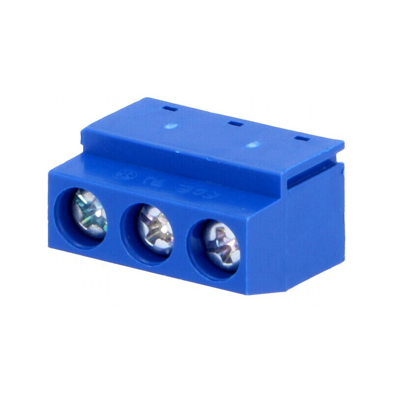 Regletă de conexiuni pentru PCB 90° 5mm, 3 piste, 1,5mm² | Electronic-mag.ro | Componente Electronice Regletă de conexiuni pentru PCB 90° 5mm, 3 piste, 1,5mm² | Electronic-mag.ro | Componente Electronice