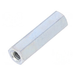 Piuliță distanțieră filetată hexagonală M4, 25mm, pentru montaj sigur | Electronic-mag.ro | Componente Electronice