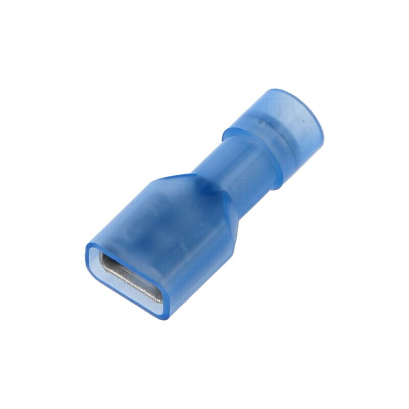 Terminal plat 6,3mm mamă 0,8mm pentru cabluri 1÷2,5mm² crimpat | Electronic-mag.ro | Componente Electronice