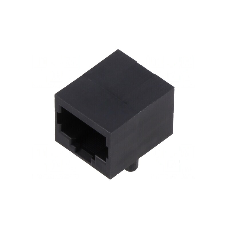 Conector RJ45 soclu 8p8c THT unghi 90° pentru cabluri de rețea | Electronic-mag.ro | Componente Electronice