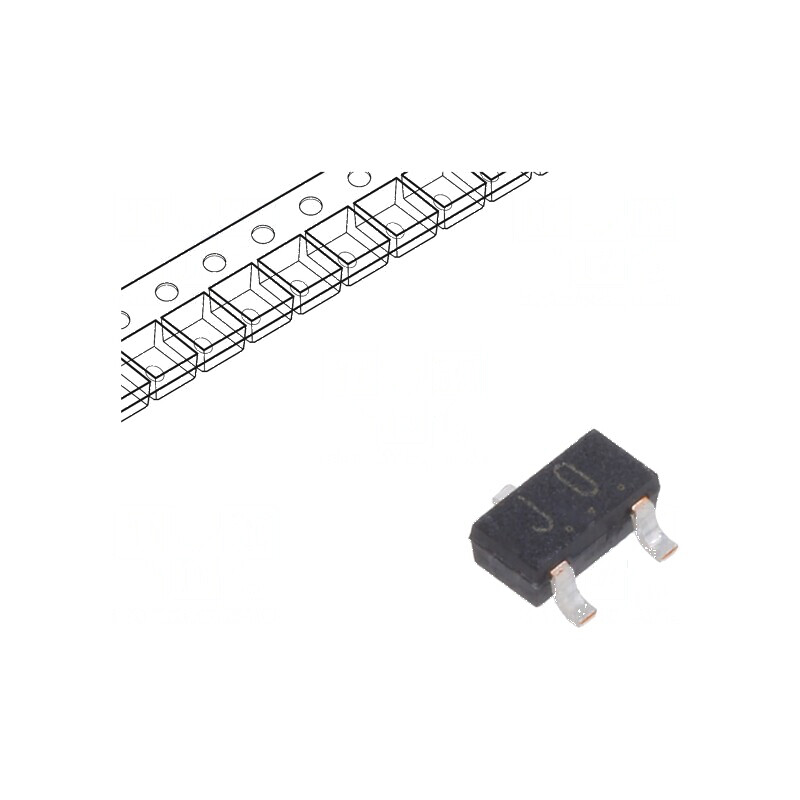 Tranzistor N-JFET unipolar 1,4mA 0,1W SC59 Igt 10mA - Componente electronice | Electronic-mag.ro | Componente Electronice