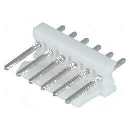 Conector cablu-placă soclu tată PIN 6 2,54mm THT MTA-100 pentru conectare electronică | Electronic-mag.ro | Componente Electroni