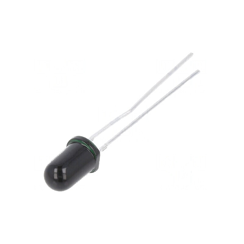 Fotodiodă PIN 5mm THT 940nm 80° 5nA convexă neagră - componentă electronică | Electronic-mag.ro | Componente Electronice