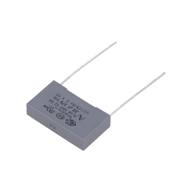 Condensator polipropilenă X2 R46 125C 220nF 26,5x6x15mm - Componentă electronică de calitate | Electronic-mag.ro | Componente El