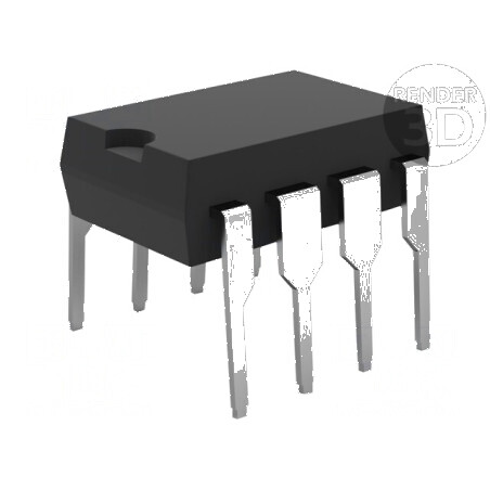 Optocuplor THT 2 OUT cu tranzistori, izolație 5kV, tensiune colector-emitor 80V, DIP8 | Electronic-mag.ro | Componente Electroni