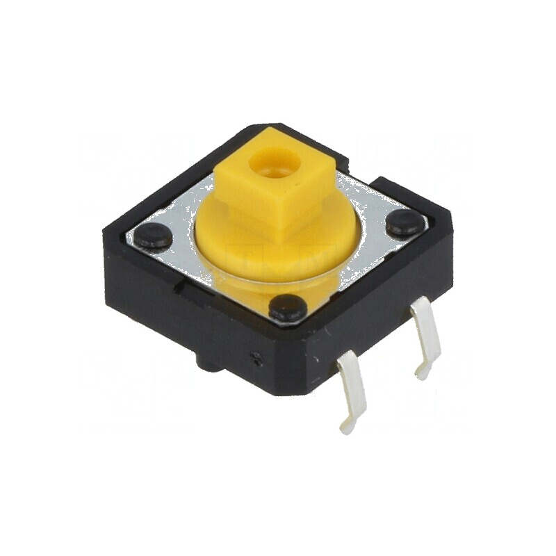 Microîntrerupător TACT SPST-NO 0,05A/24VDC THT Pozitie 2 Fără Contacte | Electronic-mag.ro | Componente Electronice