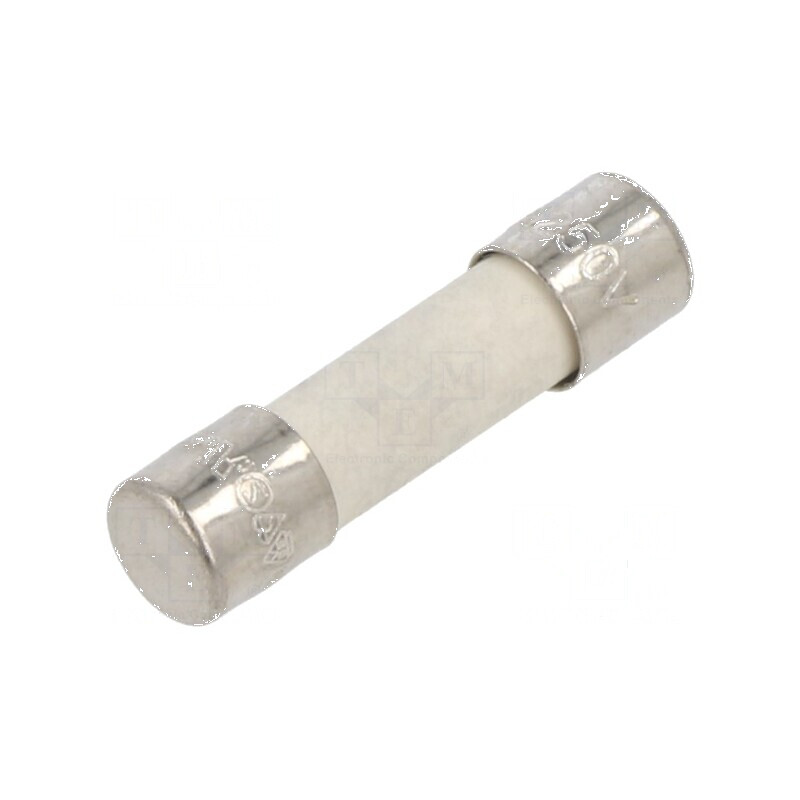 Siguranţă ceramică cilindrică 5A 250VAC cu întârziere | Electronic-mag.ro | Componente Electronice