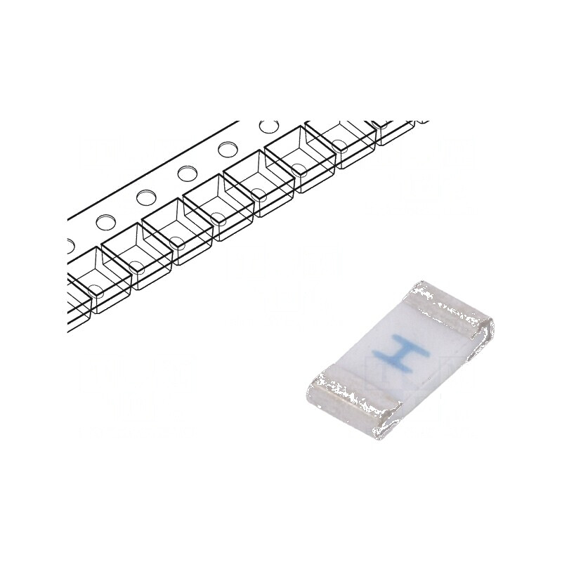 Siguranţă ardere rapidă 375mA 125VAC 63VDC SMD pentru protecţia circuitelor electrice | Electronic-mag.ro | Componente Electroni