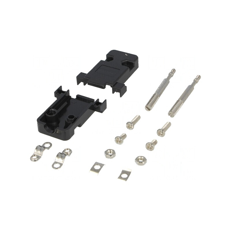 Carcasă pentru conectori D-Sub 9pin și D-Sub HD 15pin - Protecție și organizare | Electronic-mag.ro | Componente Electronice