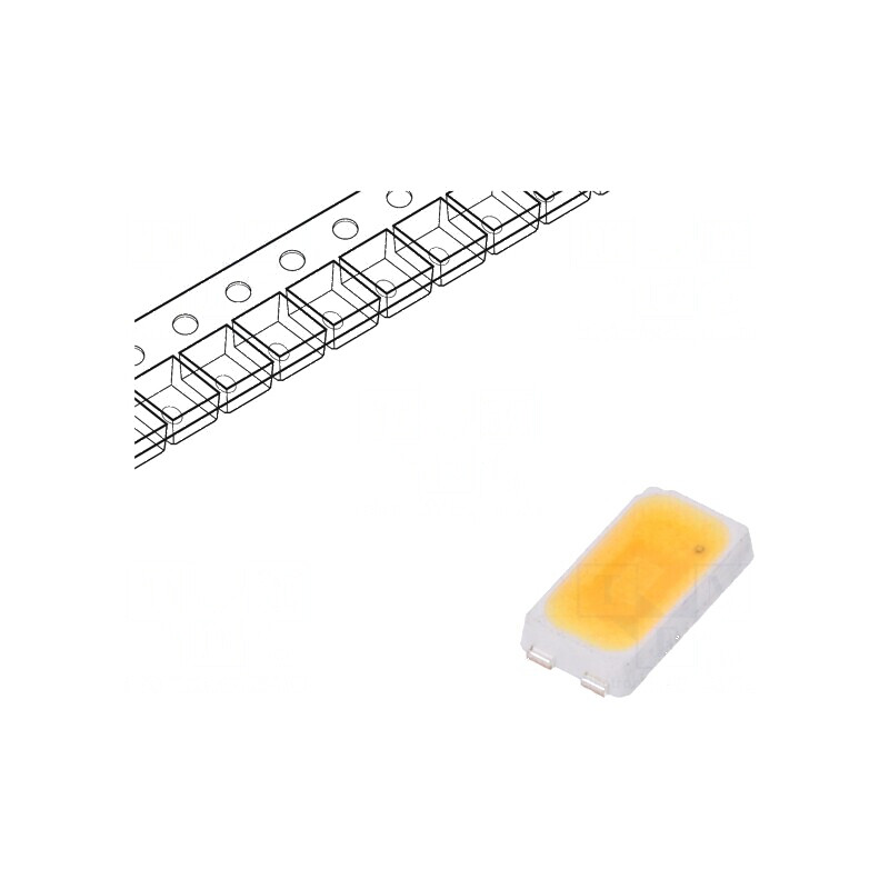 Bec LED SMD 5630 alb cald 26-33,5lm 2700K 80 120° 65mA 2,7-2,95V | Electronic-mag.ro | Componente Electronice
