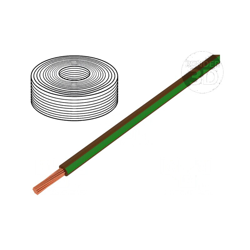 Cablu LiY litat Cu 0,25mm2 PVC maro-verde 900V 250m Clasa 5 - Cablu electric pentru instalații interioare | Electronic-mag.ro | Cablu LiY litat Cu 0,25mm2 PVC maro-verde 900V 250m Clasa 5 - Cablu electric pentru instalații interioare | Electronic-mag.ro |