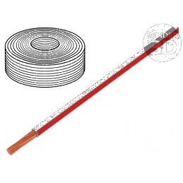 Cablu LiY litat cu 0,25mm2 PVC alb-roșu 900V 250m Clasa 5 - Cablu electric de conectare | Electronic-mag.ro | Componente Electro
