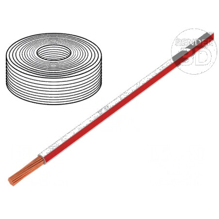 Cablu LiY litat cu 0,25mm2 PVC alb-roșu 900V 250m Clasa 5 - Cablu electric de conectare | Electronic-mag.ro | Componente Electro
