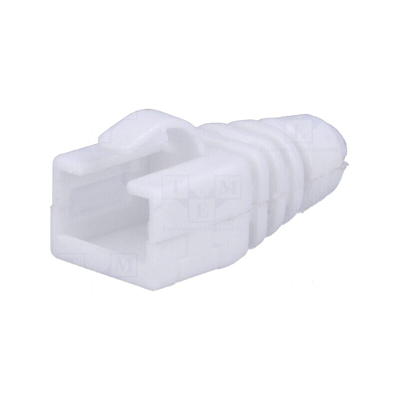 Protecție mufă RJ45 albă pentru rețea | Electronic-mag.ro | Componente Electronice