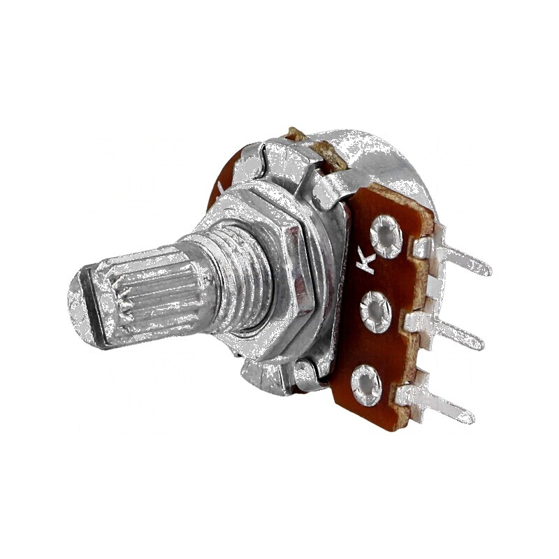 Potenţiometru axial 100kΩ 63mW THT 6mm | Electronic-mag.ro | Componente Electronice