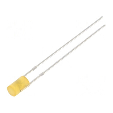 LED 3mm Portocalie 330mcd 140° Plat | Electronic-mag.ro | Componente Electronice