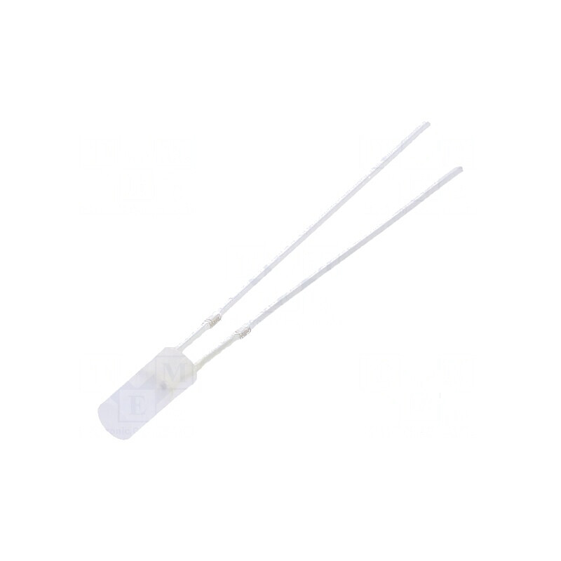 LED 3mm roșie/galbenă 60° plat 2 78W | Electronic-mag.ro | Componente Electronice