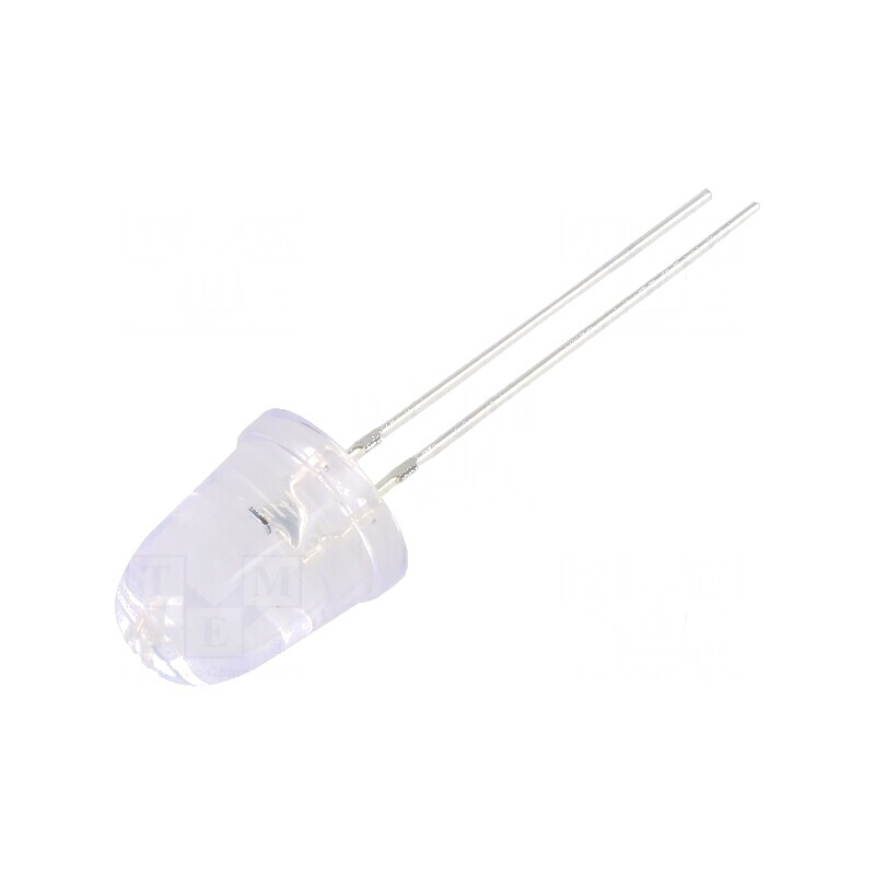 LED CR 10mm Albastru 10000mcd 8° Convex 20V | Electronic-mag.ro | Componente Electronice