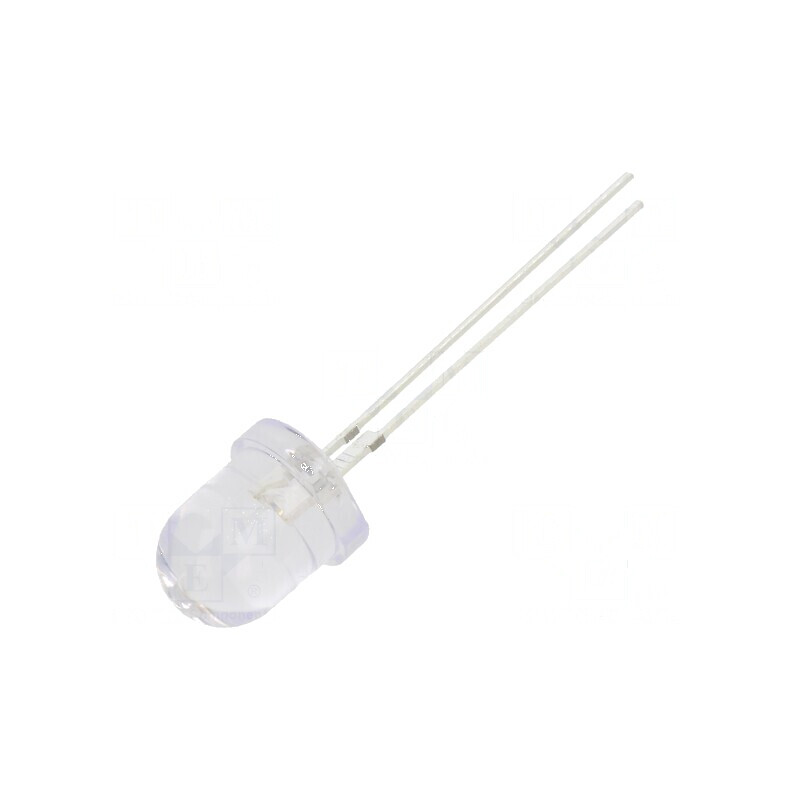 LED 7,8mm verde albăstrui 25000-30000mcd 30° | Electronic-mag.ro | Componente Electronice
