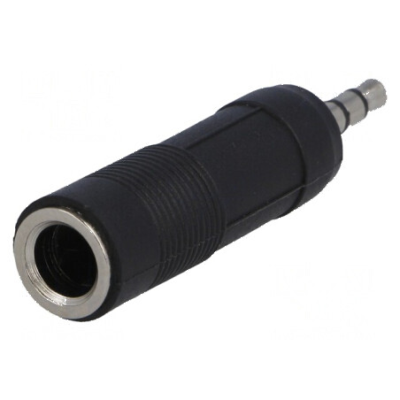 Adaptor Jack 3,5mm la Jack 6,3mm stereo | Electronic-mag.ro | Componente Electronice