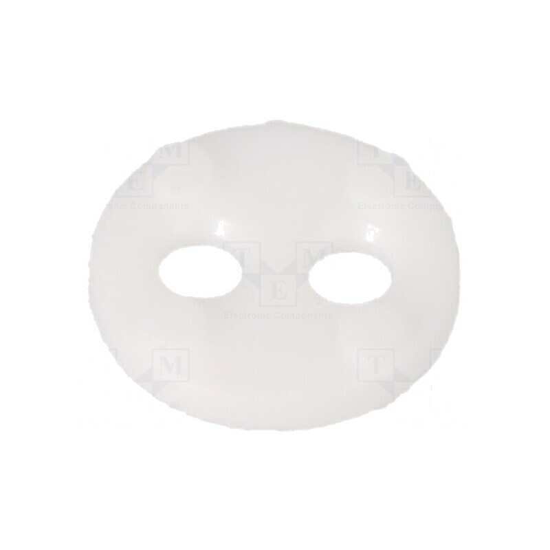 Bucșă de distanțare LED 6,4mm pentru LED-uri 3mm și 5mm, Lungime 1,5mm | Electronic-mag.ro | Componente Electronice