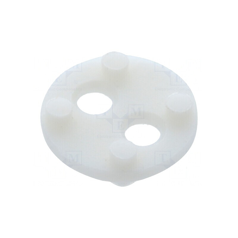 Bucșă de distanțare LED 6,4mm pentru LED-uri 3mm și 5mm, Lungime 1,8mm | Electronic-mag.ro | Componente Electronice
