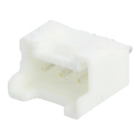 Conector cablu-placă soclu tată PIN 3 PA Pas 2mm THT 3A | Electronic-mag.ro | Componente Electronice
