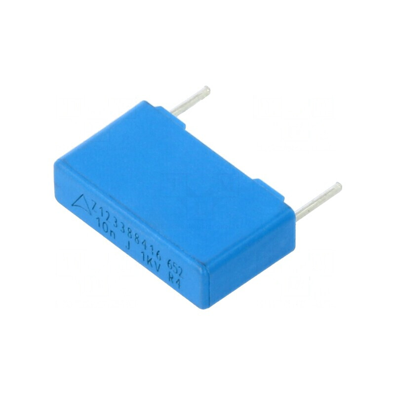 Condensator polipropilenă 10nF THT ±5% 5x10,5x18mm 15mm | Electronic-mag.ro | Componente Electronice Condensator polipropilenă 10nF THT ±5% 5x10,5x18mm 15mm | Electronic-mag.ro | Componente Electronice