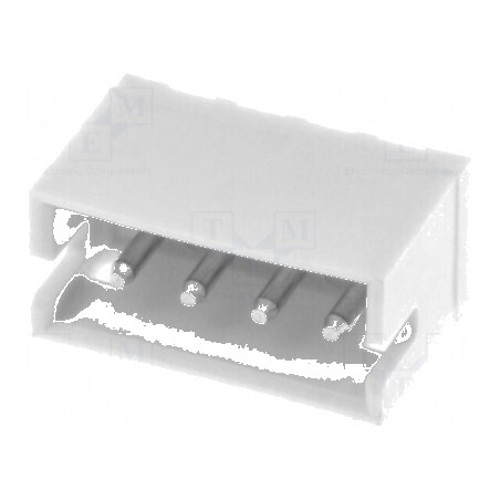 Conector cablu-placă soclu tată ZH 1,5mm 4 PIN THT 50V 1A | Electronic-mag.ro | Componente Electronice