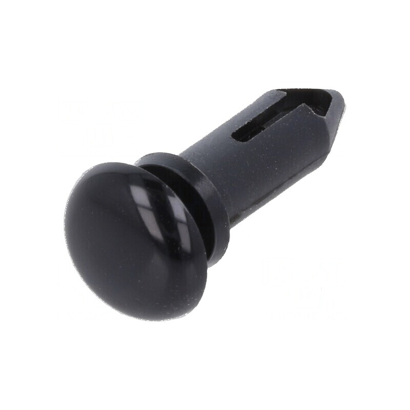 Diblu poliamidă 14,5mm x 5mm negru | Electronic-mag.ro | Componente Electronice