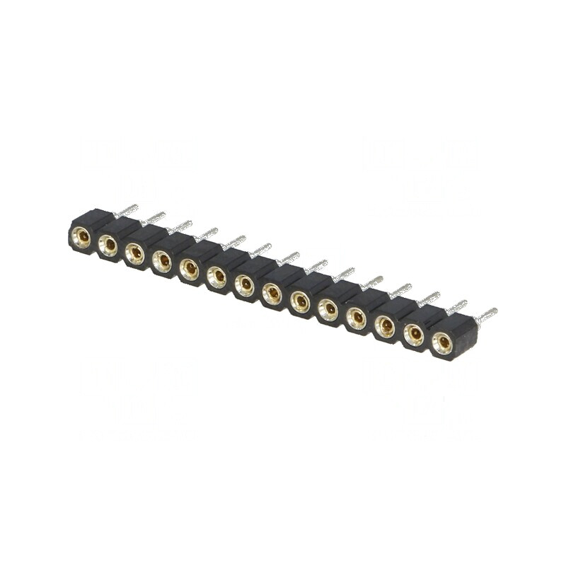 Conector şiruri pini soclu mamă 14 contacte întoarse | Electronic-mag.ro | Componente Electronice