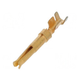 Pin mamă bronz aurit 20 0,2÷0,6mm2 24AWG÷20AWG HDP-20 2A | Electronic-mag.ro | Componente Electronice