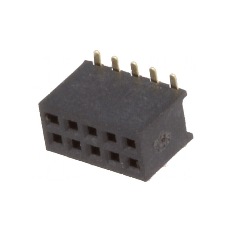 Conector şiruri pini soclu mamă 10 PIN 1,27mm SMT 2x5 | Electronic-mag.ro | Componente Electronice