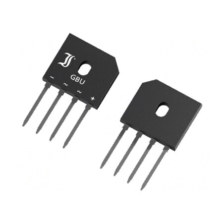 Punte redresoare monofazată Urmax 1kV 6A 158A | Electronic-mag.ro | Componente Electronice