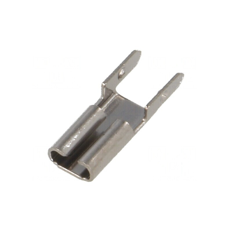 Terminal plat 2,8mm 0,8mm mamă THT alamă cositorit drept | Electronic-mag.ro | Componente Electronice